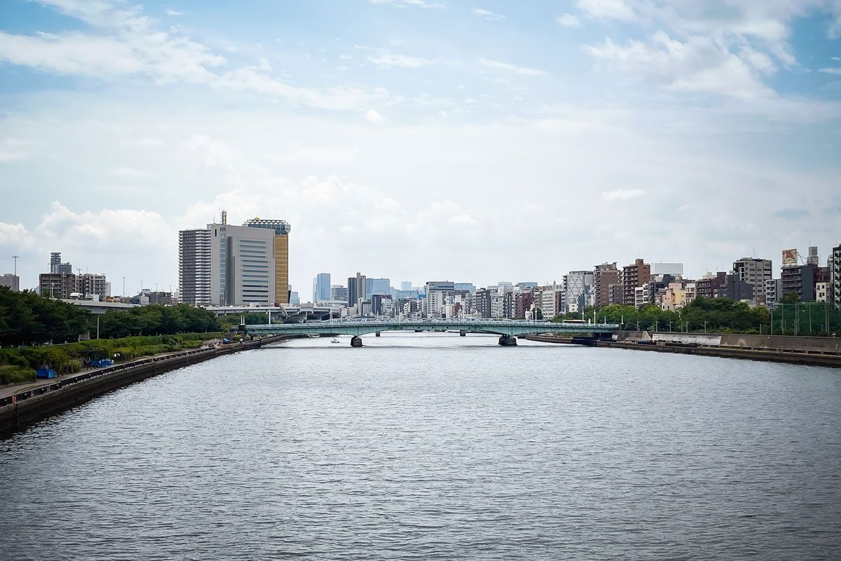 隅田川にかかる言問橋