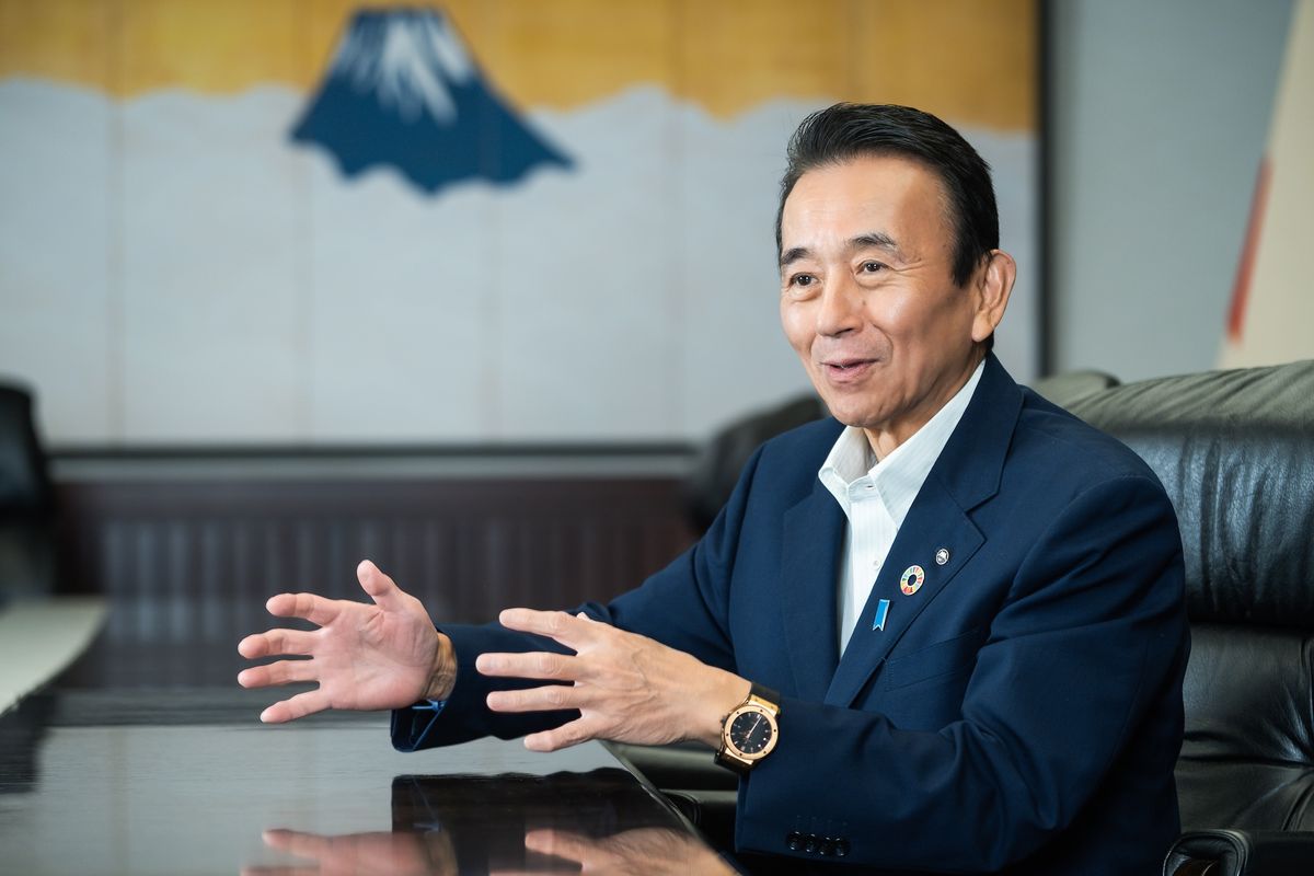  鈴木康友 静岡県知事