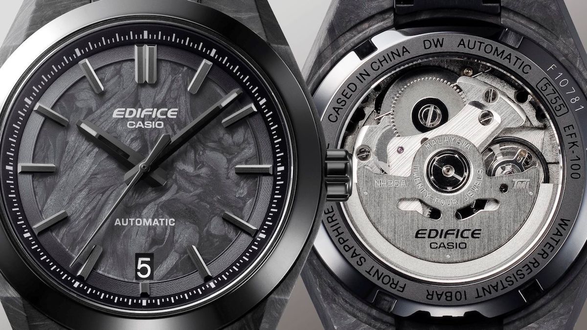 エディフィス EFK-100はカシオ初の機械式腕時計（Casio）