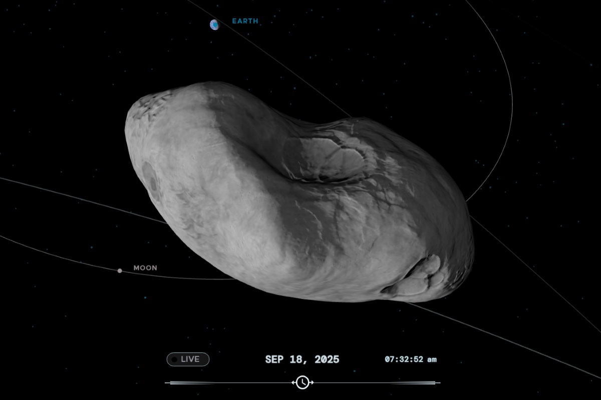 10年に一度の天体ショー 直径158mの小惑星がまもなく地球を接近