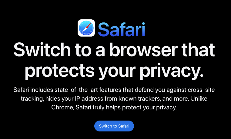 （アップルのサイトのスクリーンキャプチャ）