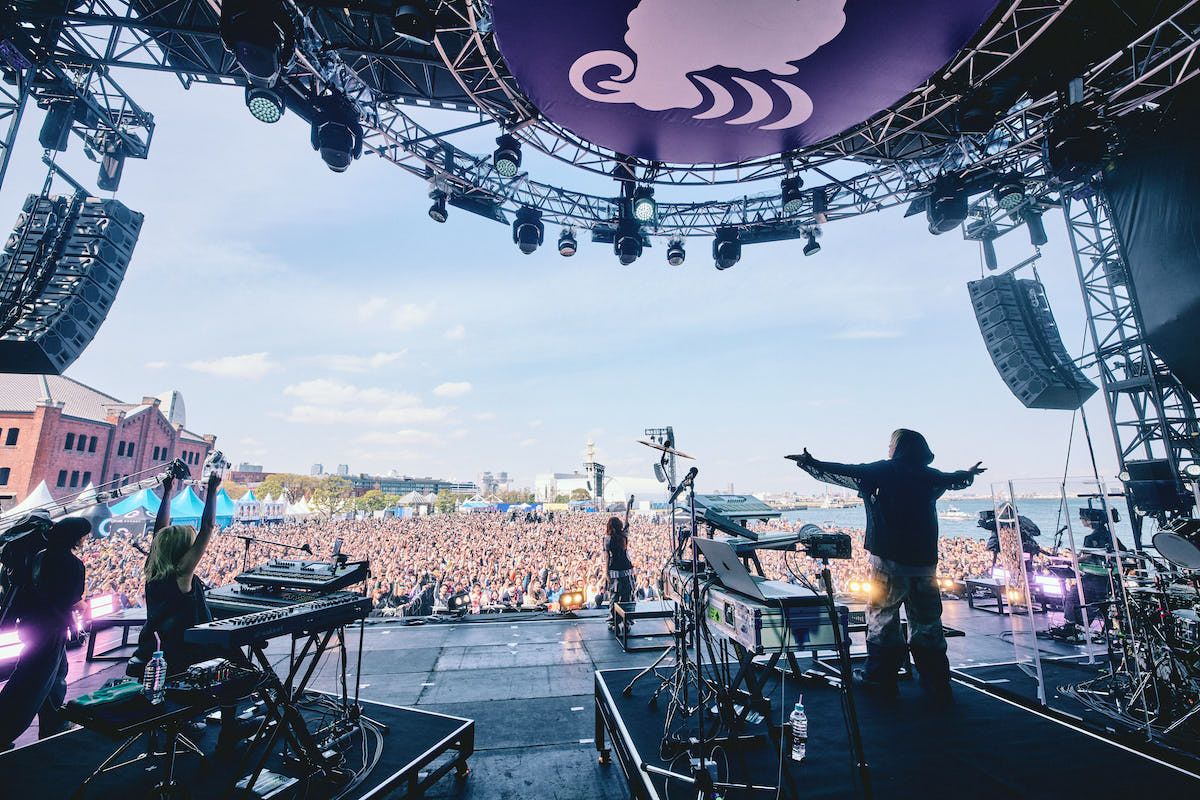  25年4月に都市型フェス「CENTRAL MUSIC & ENTERTAINMENT FESTIVAL2025」内で開催された「Echoes Baa」の様子。