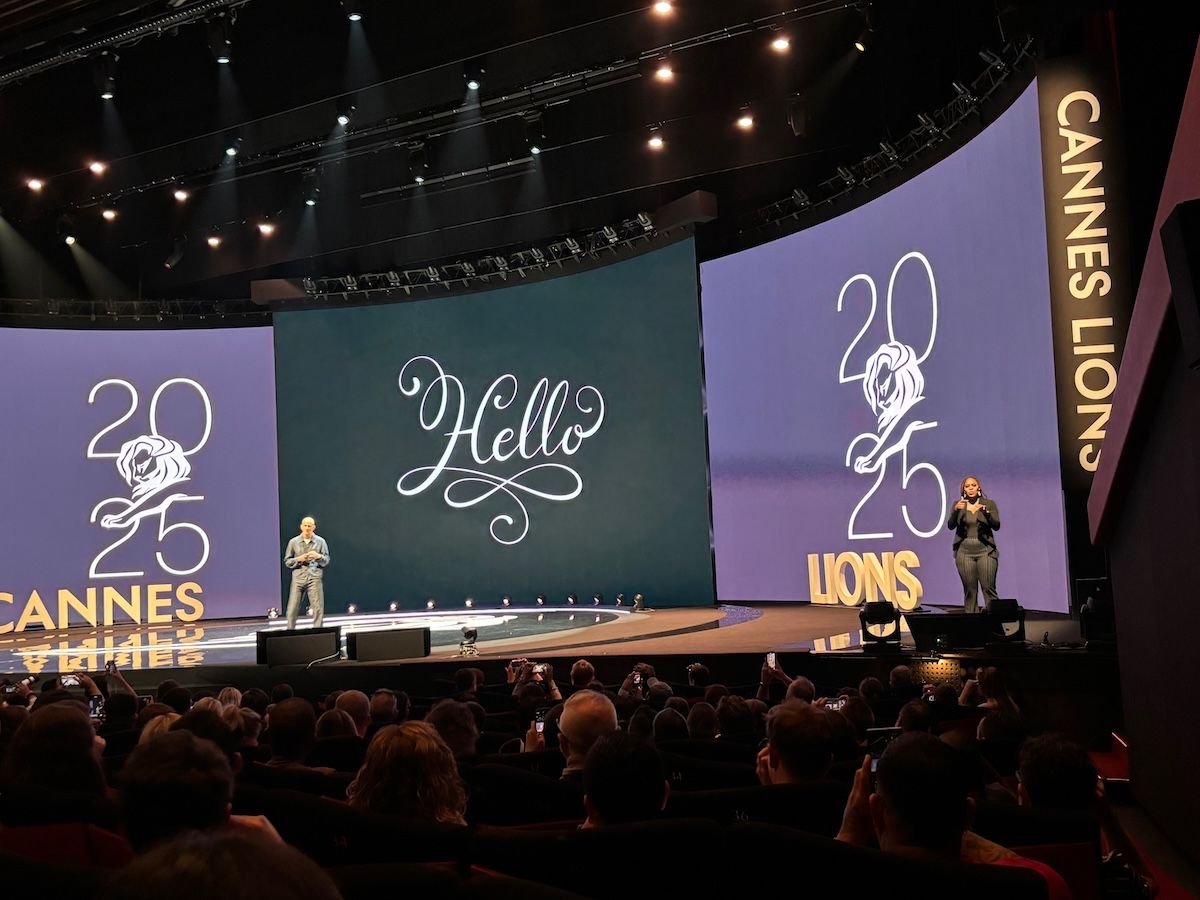 200近く開催されるというセミナーも、カンヌライオンズの魅力の1つ。 （筆者撮影）