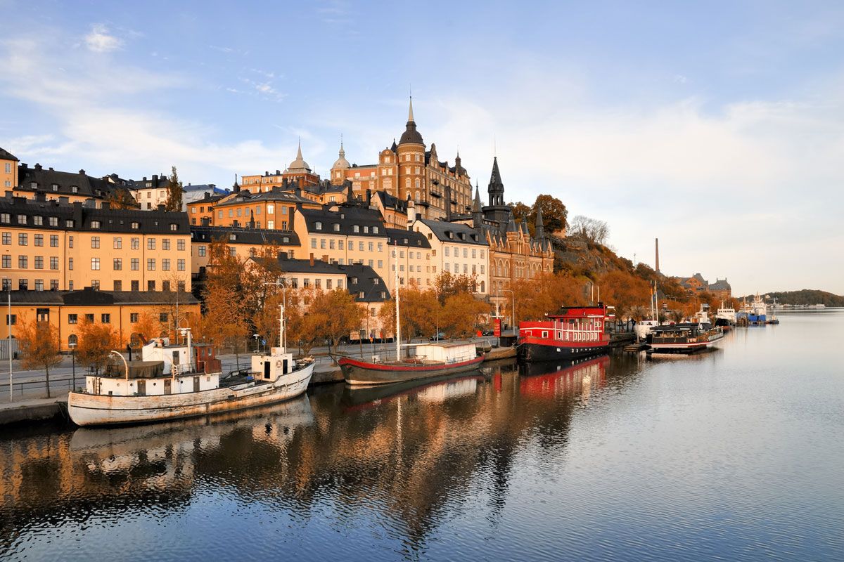 初秋のストックホルム(Shutterstock.com）