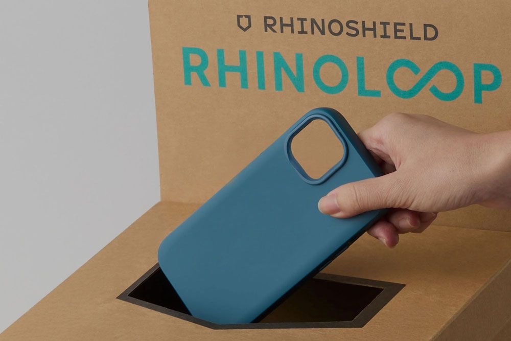 台湾では郵送や店頭のボックスで使用済みケースを回収するリサイクルプログラムを展開中。