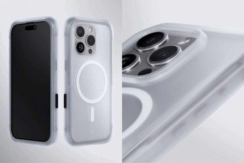 独自の保護システムで最大18mの落下衝撃から壊れやすいスマホの内部構造を守る「AirX」シリーズ。