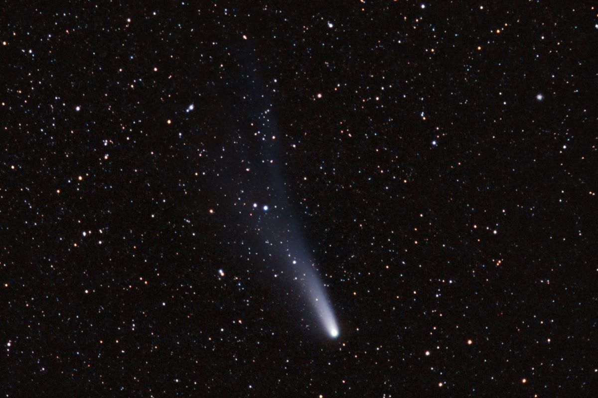 1986年の地球接近時に撮影されたハレー彗星（Shutterstock.com）