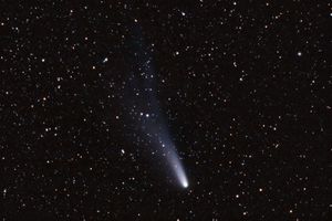1986年の地球接近時に撮影されたハレー彗星（Shutterstock.com）