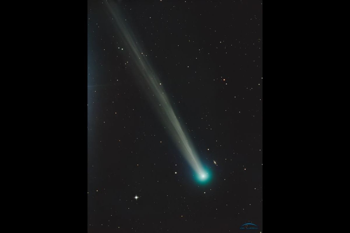 2025年9月11日に発見されたスワン彗星（C/2025 R2）。9月17日撮影（Team Ciel Austral）