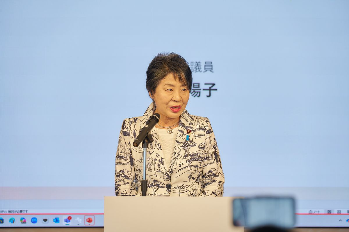 前外務大臣  上川陽子衆院議員（提供：Toget-HER）