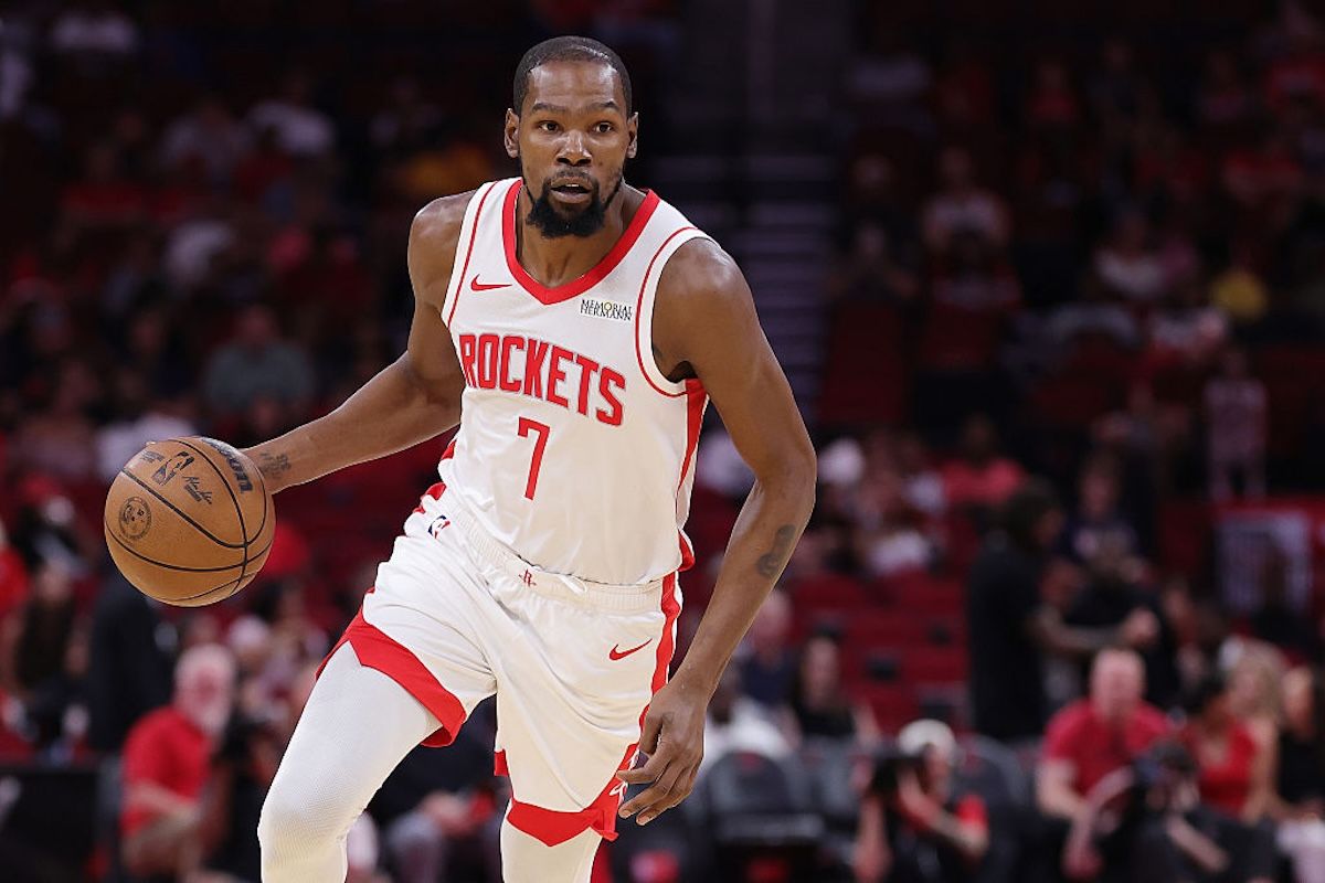 第3位　ケビン・デュラント（Photo by Alex Slitz/Getty Images）