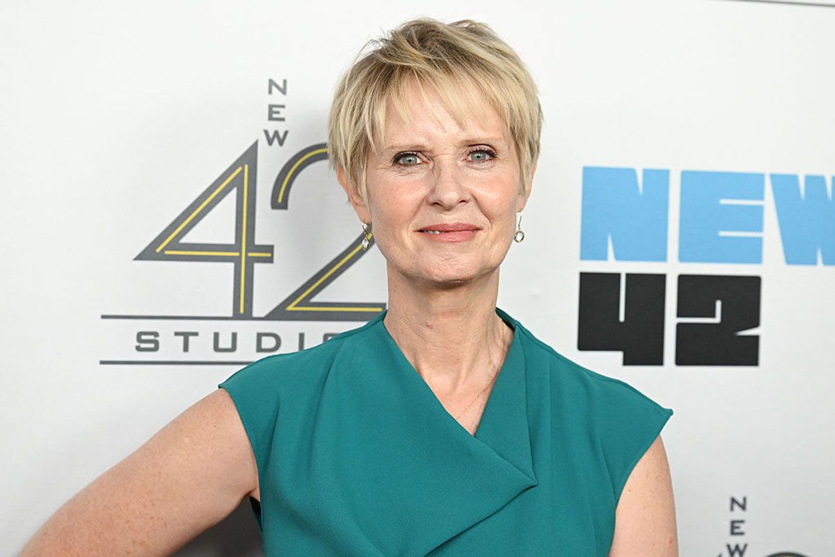 俳優のシンシア・ニクソン（Photo by Gilbert Flores/Variety via Getty Images）