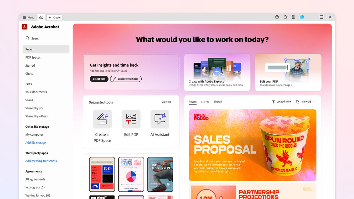 北米から先行導入された高機能な最上位プランの「Acrobat Studio」