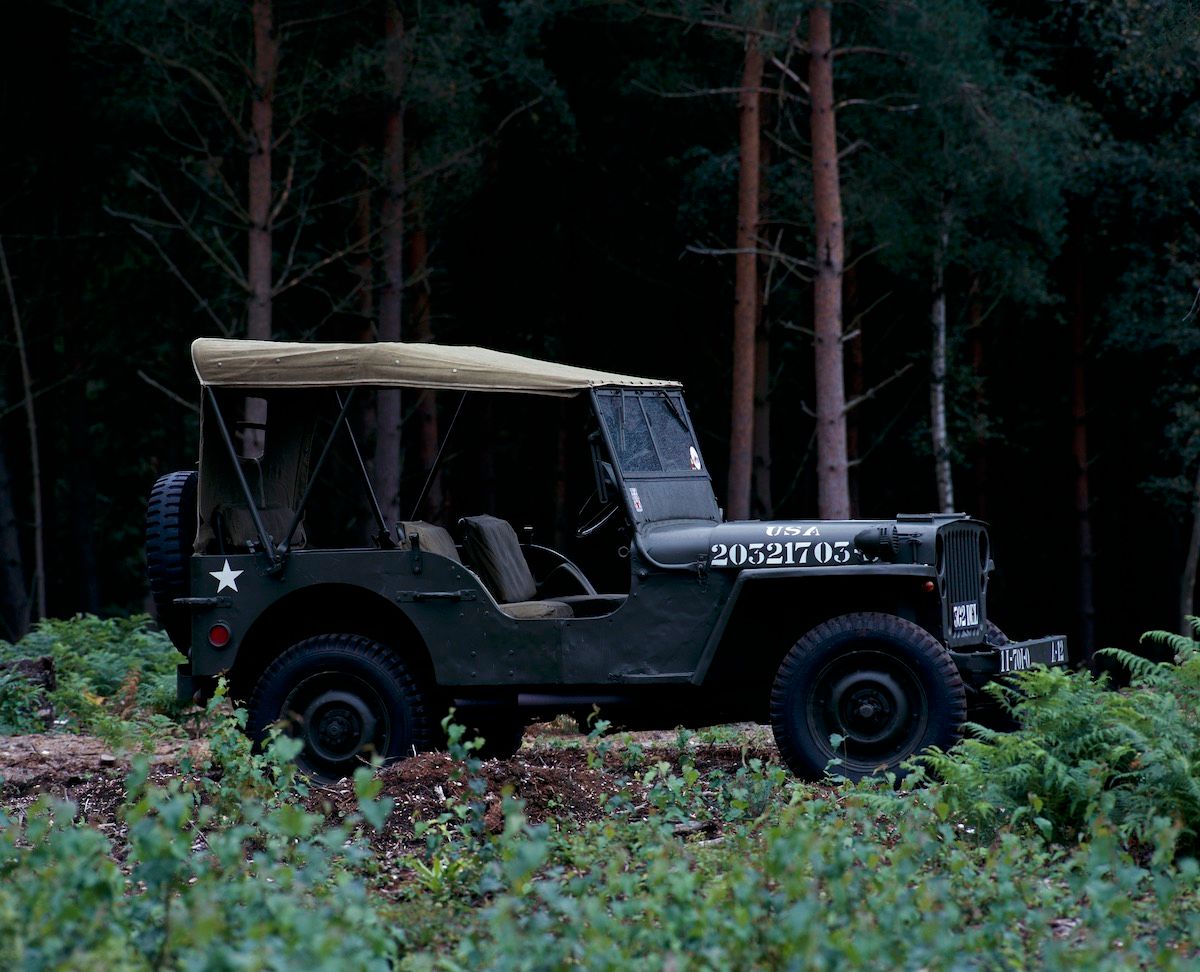 1943年製ウィリス・ジープ(Heritage Images / Getty Images)