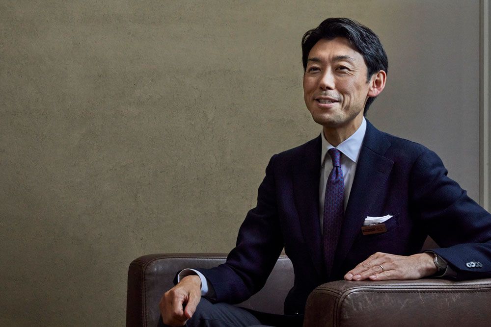 山翠舎 代表取締役社長 山上浩明