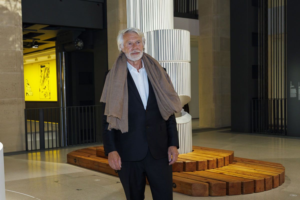 オープニングに出席したクリス・デルコン（Photo by Luc Castel/Getty Images）