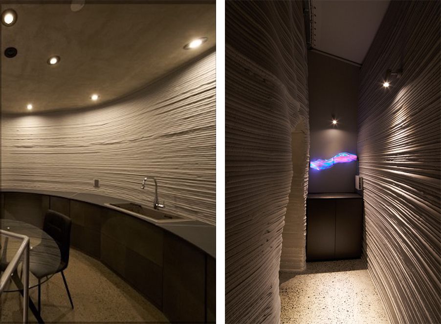 キッチン（左）とインテリア（右）