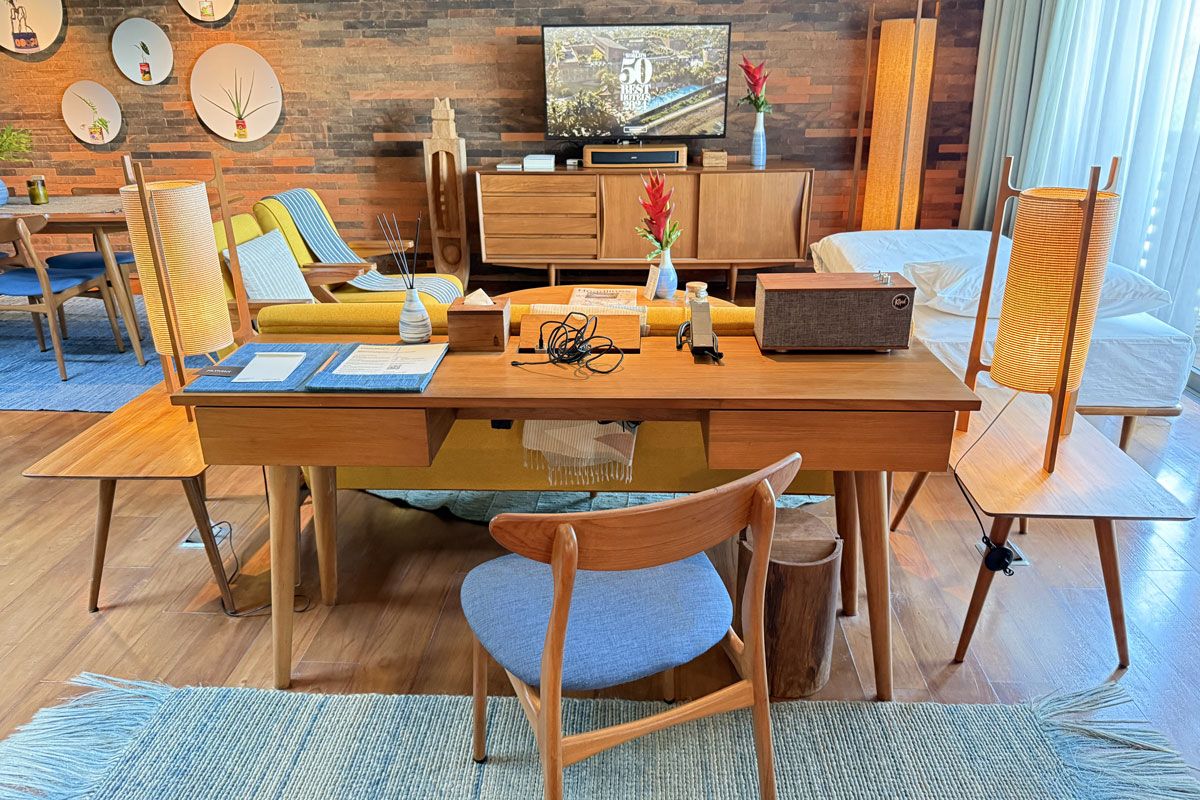 スイートの客室