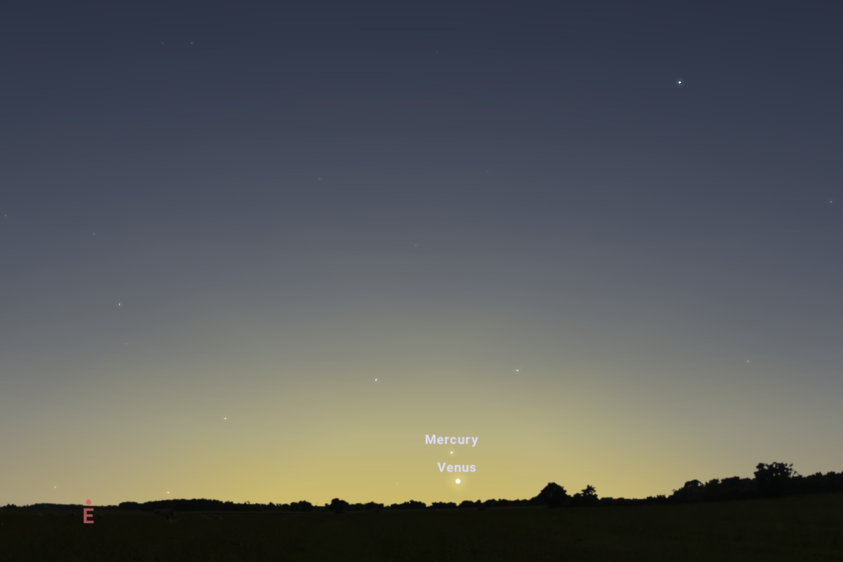 金星と水星が出会い、月と土星が並んで夜を旅する 今週の星空 | Forbes