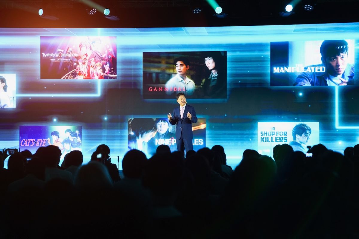 Luke Kang, President of The Walt Disney Company Asia-Pacific, Opens the Disney+ Originals Preview (Courtesy of TWDC)