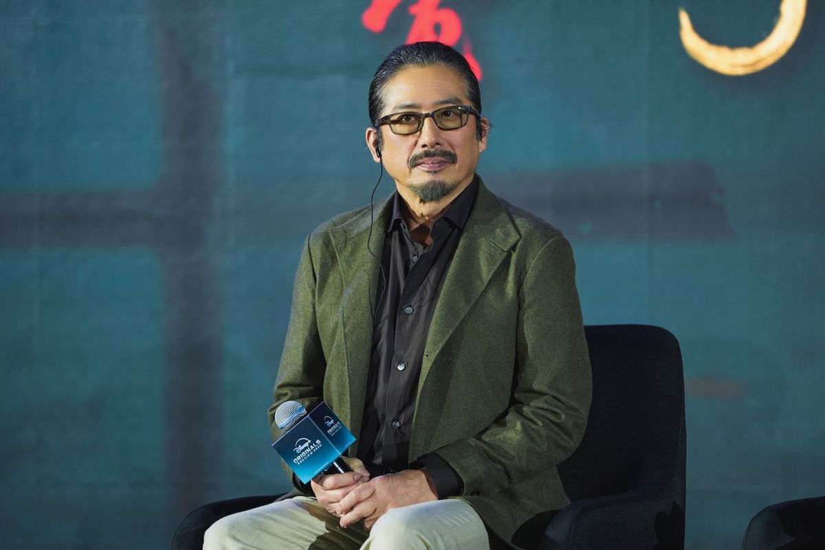 (3) Shōgun star Hiroyuki Sanada at the Disney+ Originals Preview 2025 (Courtesy of TWDC)