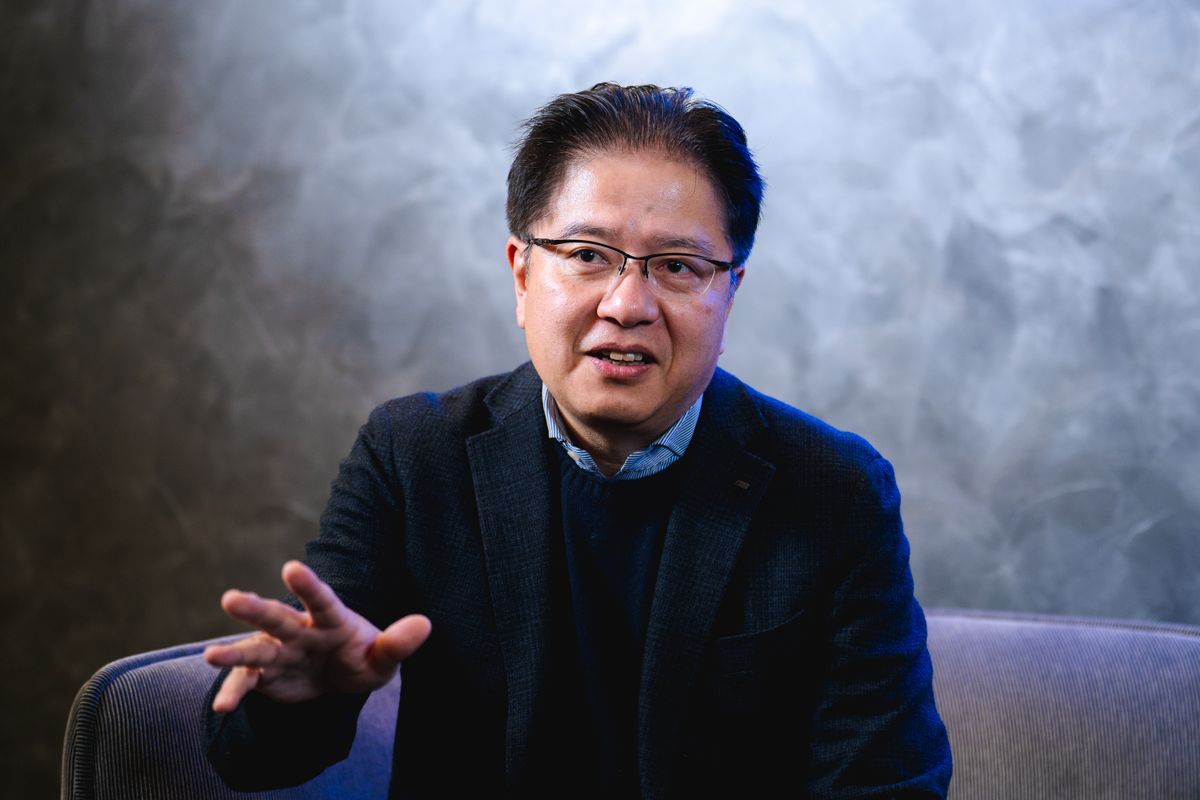 日本IBMの山之口裕一。コンサルティング事業本部 製造・流通・公益・統括サービス事業部担当。常務執行役員。