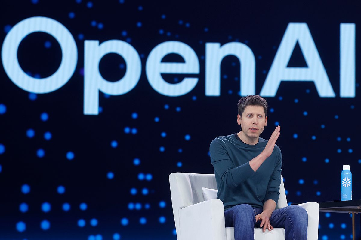 米OpenAI社のサム・アルトマンCEO（写真）。AIスタートアップは、従来の新興企業とは根本的に異なる規模とスピード感で成長し、世界の社会経済を急速に変えつつある　　Justin Sullivan / Getty Images