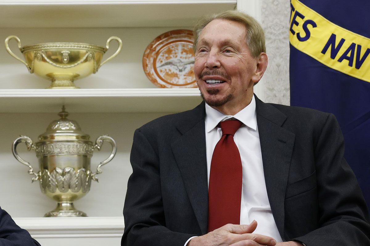 ラリー・エリソン（Photo by Anna Moneymaker/Getty Images）