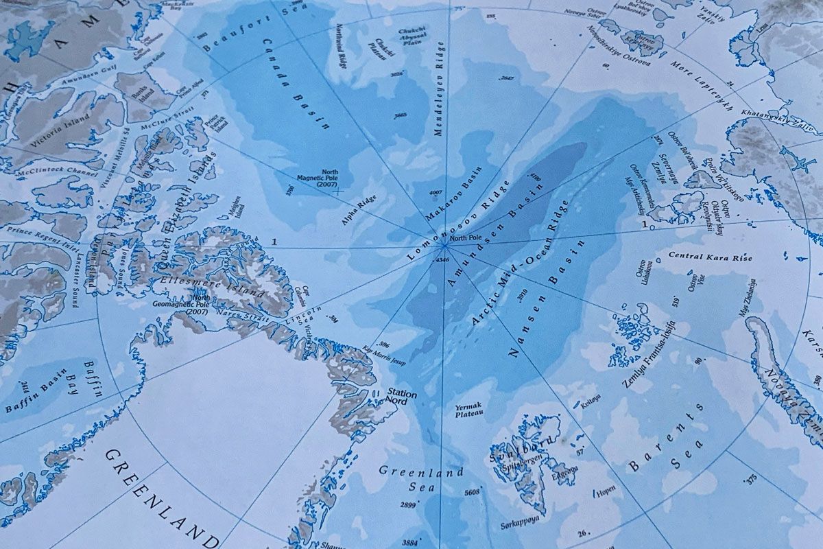 北極点（Shutterstock.com）