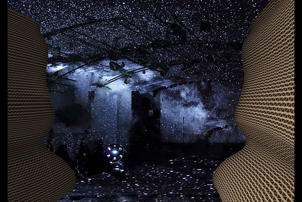 「都市洞窟エソラゴト」空間イメージ