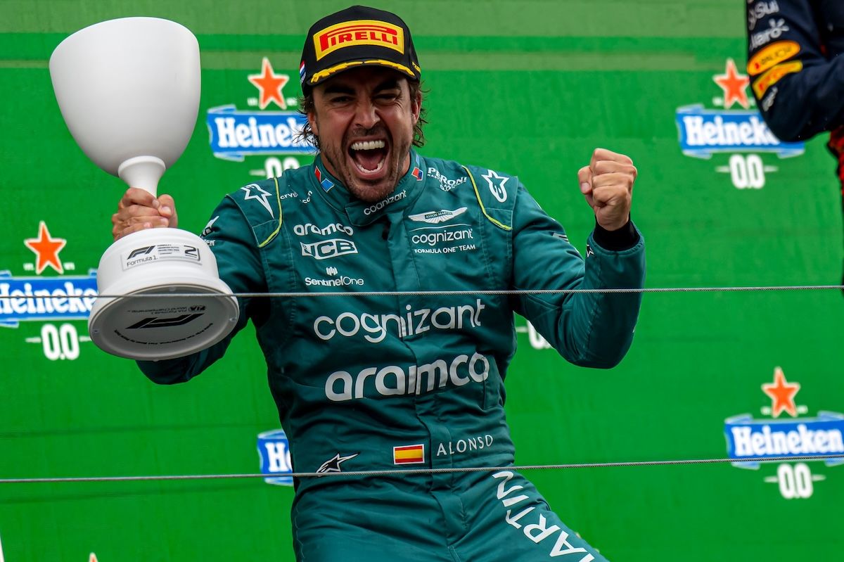 6位：フェルナンド・アロンソ（Michael Potts F1/Shutterstock.com）