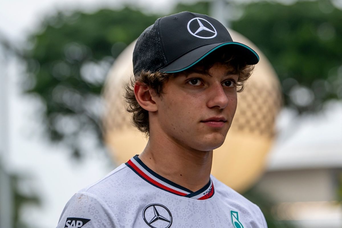 10位：キミ・アントネッリ（Michael Potts F1/Shutterstock.com）