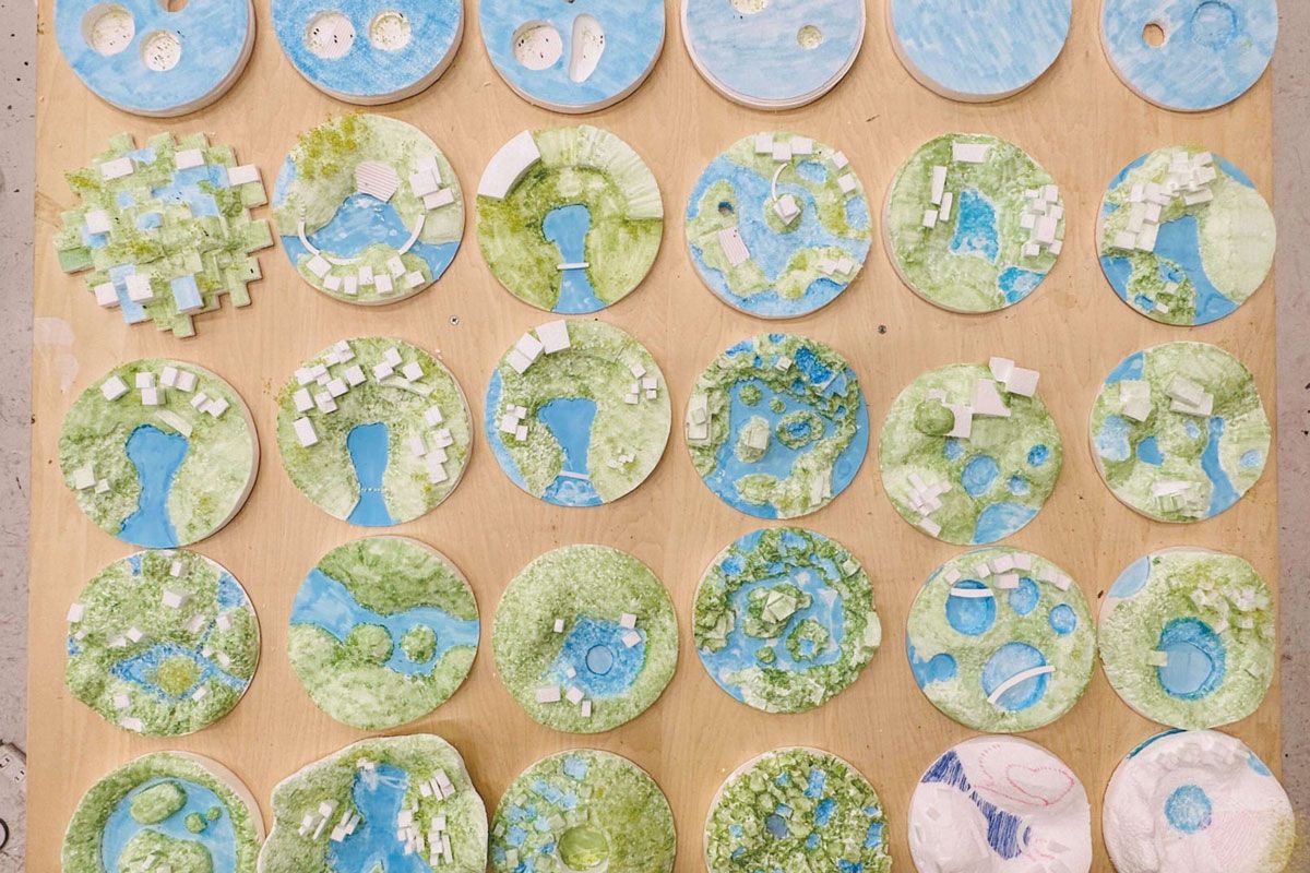 「海島」の模型 （c）Sou Fujimoto Architects