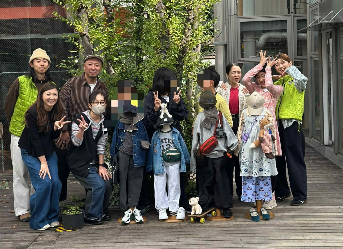 実際のビームス店舗における職業体験会の様子