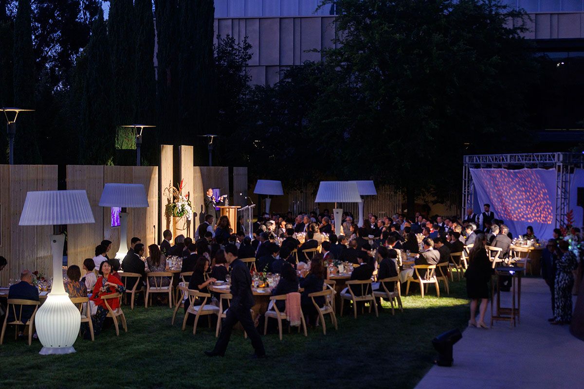 SVJPのイベントでは、八村 塁選手がプロデュースしたワインも振る舞われた　　Courtesy of Silicon Valley Japan Platform