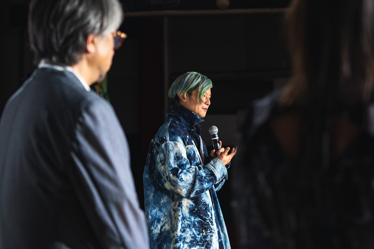 シグニチャーパビリオンのプロデューサーの一人、慶應義塾大学教授の宮田裕章（c）EARTH MART FORUM