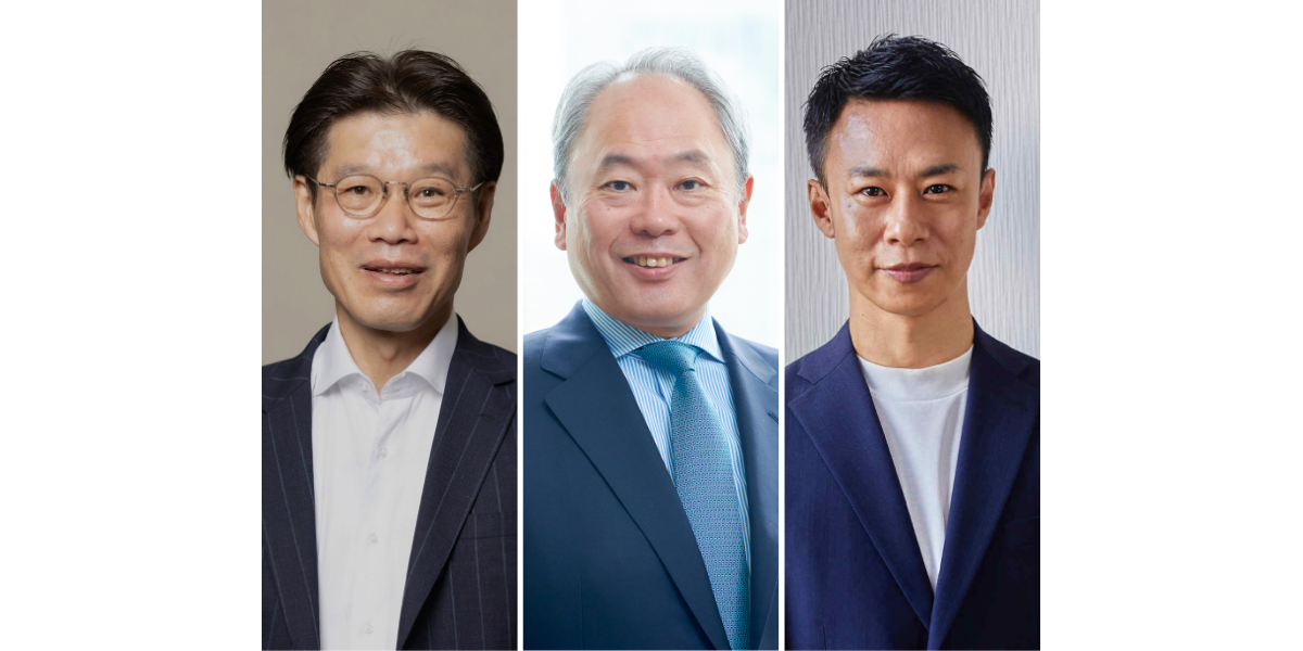 登壇者は左から、三井住友信託銀行株式会社 顧問（元内閣府地方創生推進事務局長）の市川篤志、株式会社経営共創基盤代表取締役CEOの冨山和彦、株式会社トイトマ 代表取締役社長／和歌山市地方創生アドバイザーの山中哲男。