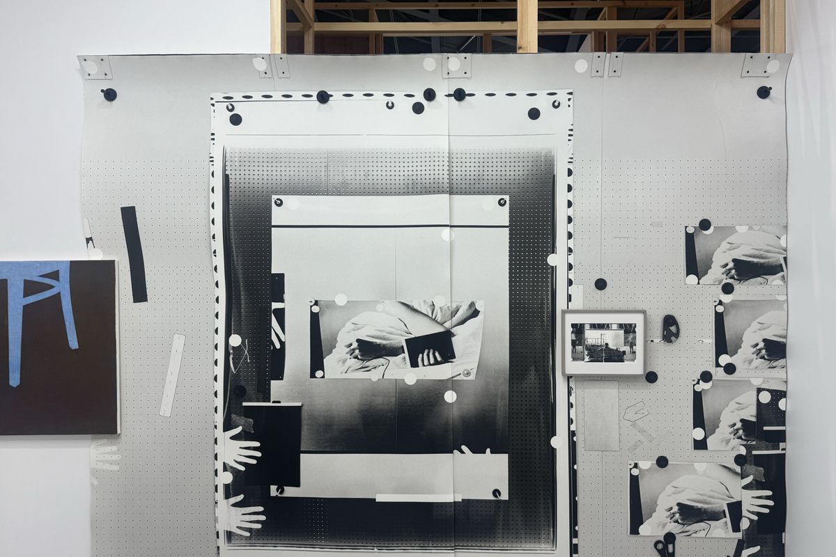 HAGIWARA PROJECTSとSOPHIE TAPPEINERによる共同出展（筆者撮影）