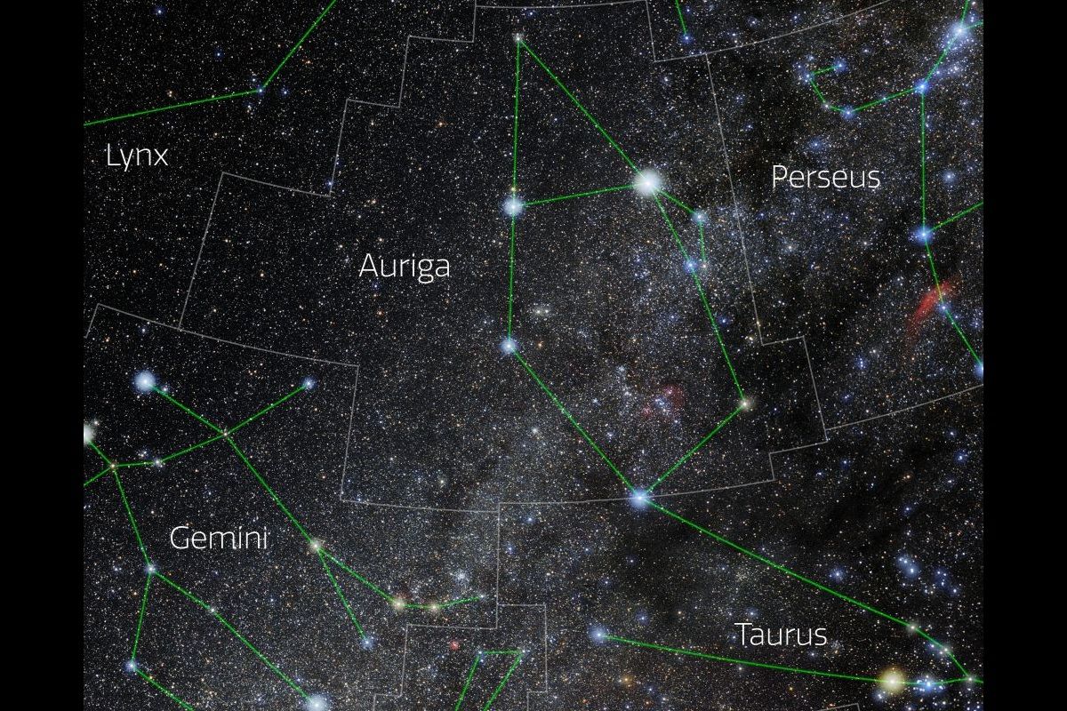 ぎょしゃ座（E. Slawik/NOIRLab/NSF/AURA/M. Zamani）