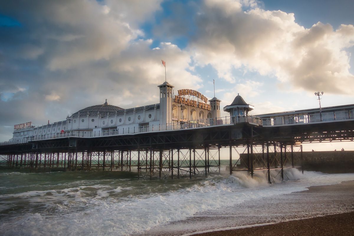 英国・ブライトン。ブライトン桟橋（（Shutterstock.com）