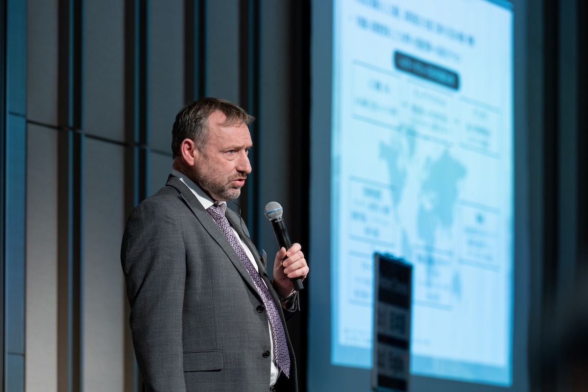 2025年11月26日、東京ミッドタウン八重洲で開催された「ベイリー・ギフォード 資産運用フォーラム 2025」の様子。