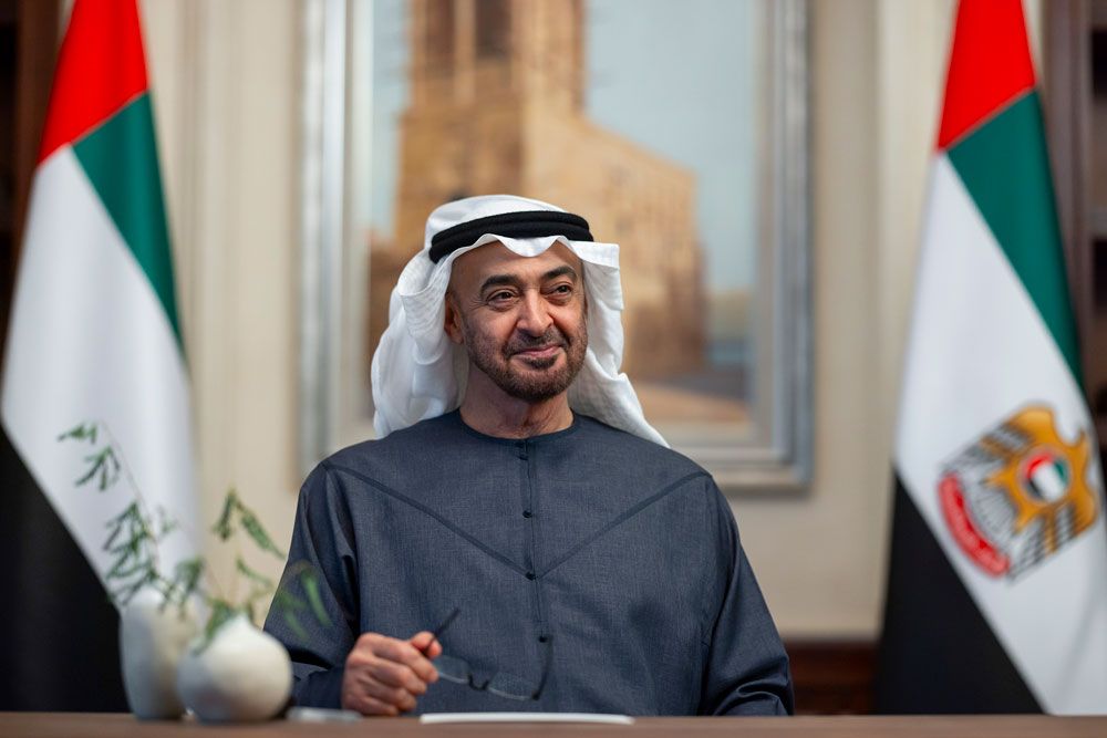 Image courtesy of the official website of Mohamed bin Zayed