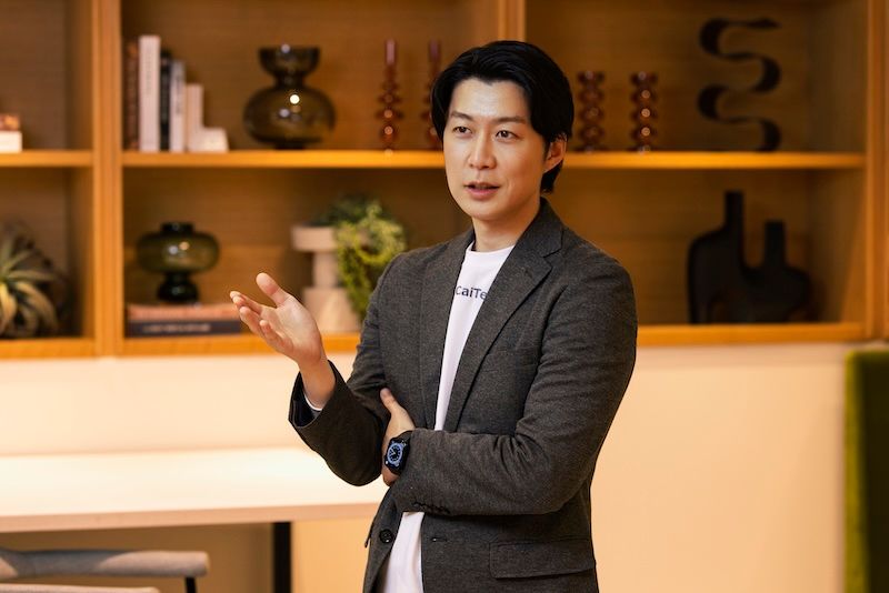 カイテク代表取締役社長 武藤高史。