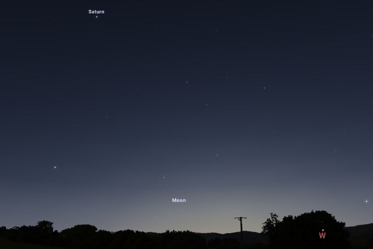 土星と月と「ダ・ヴィンチの輝き」を観よう 今週の夜空 | Forbes JAPAN