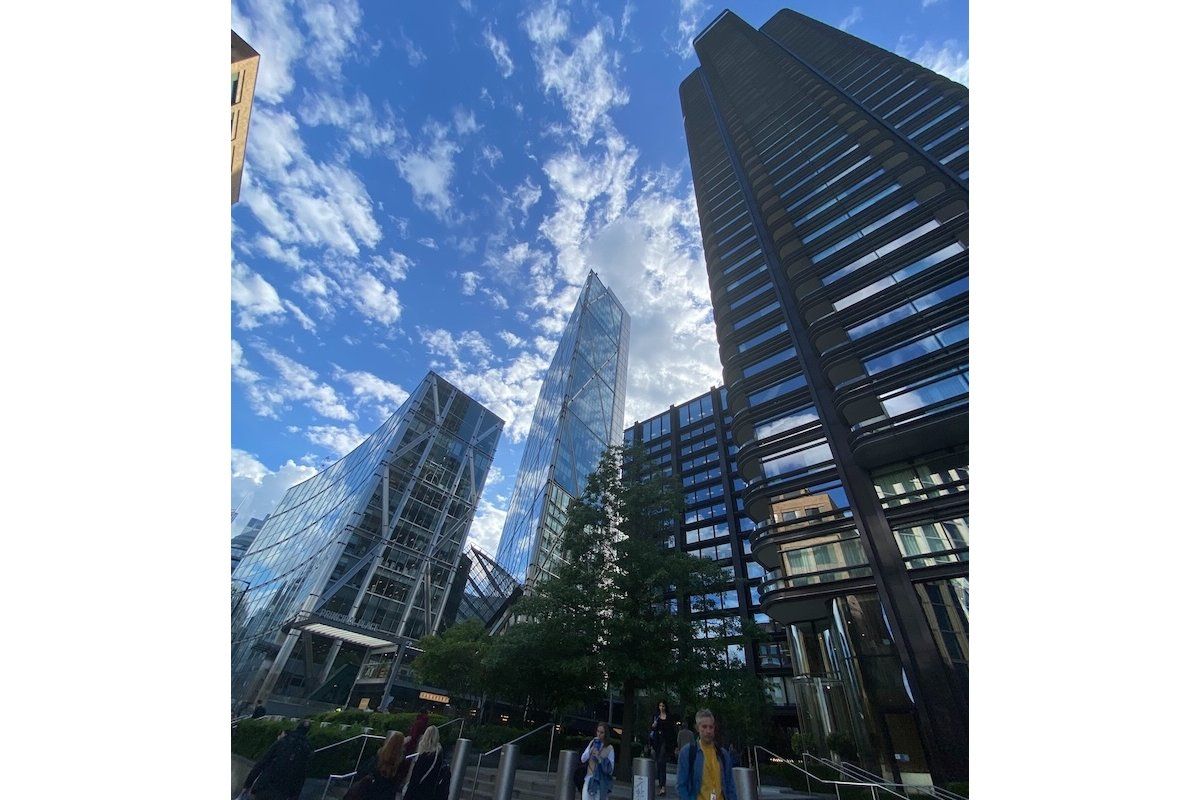 イギリスのオフィス街