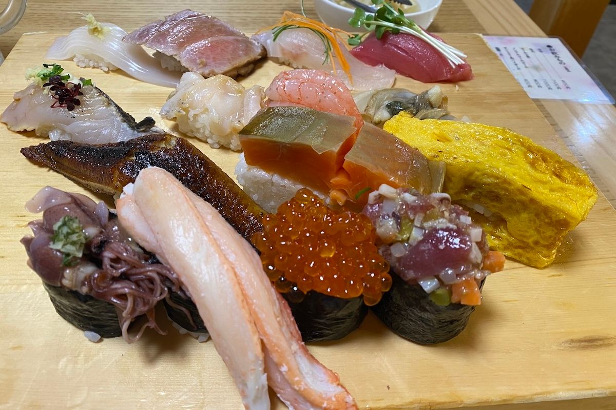 渡仏前に、石川県の地魚・寿司を食べ納め