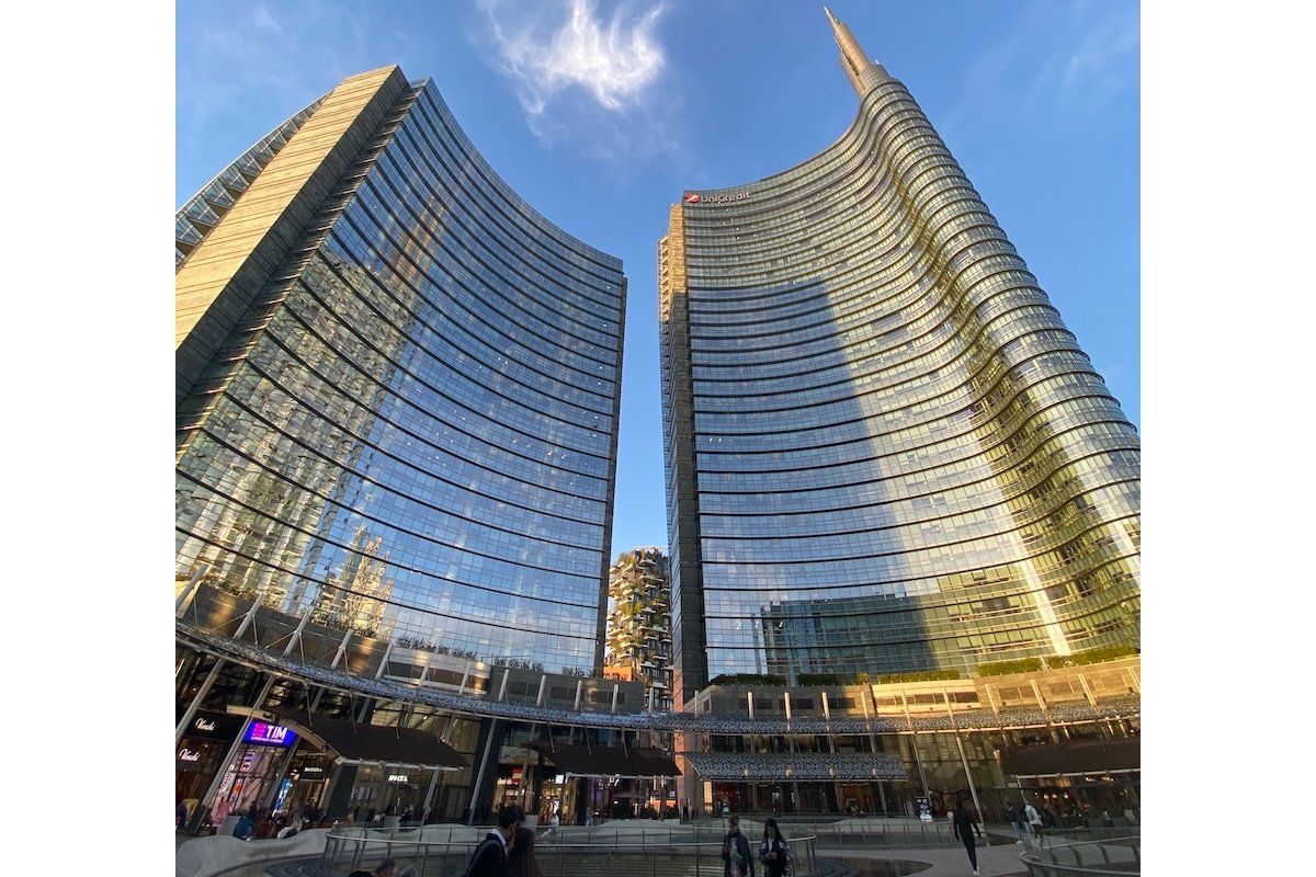 イタリアのオフィス街