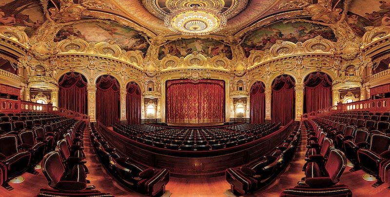 オペラ・ド・モンテカルロ　© MONTE-CARLO Société des Bains de Mer