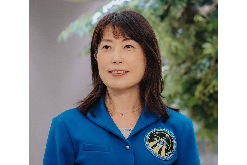 宇宙飛行士、山崎直子氏。