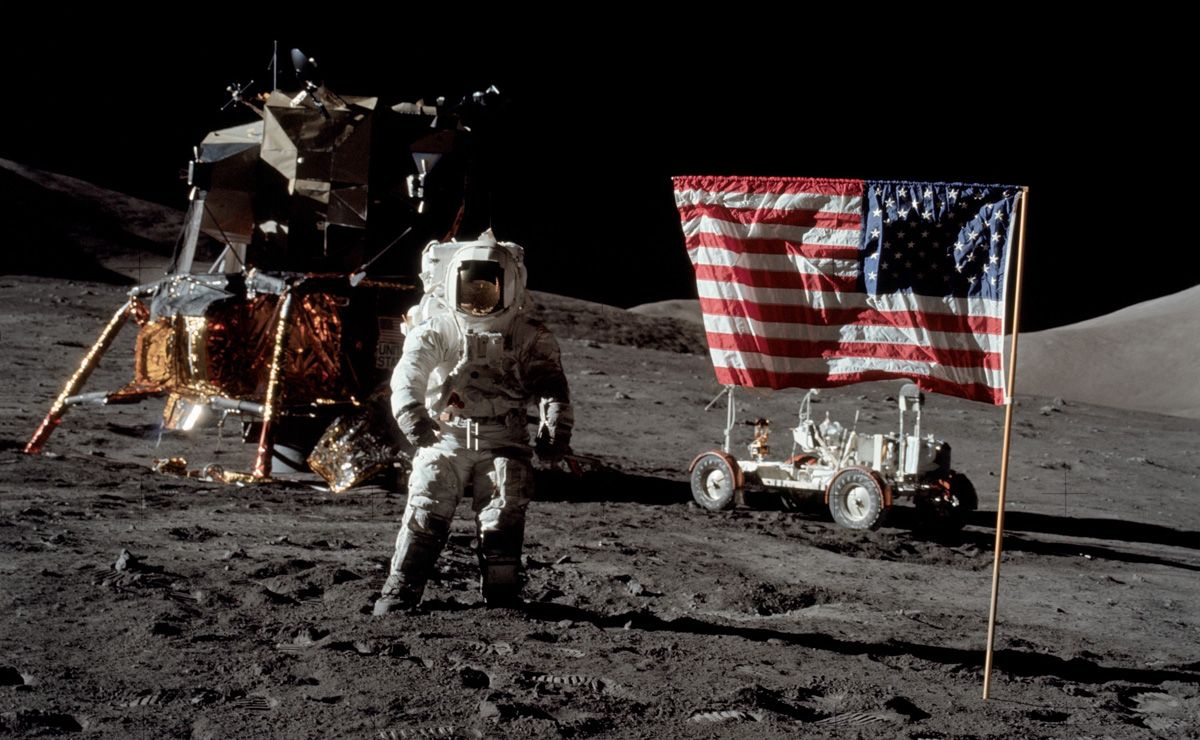 1972年、アポロ計画で最後に月を訪れたアポロ17号 (c)NASA